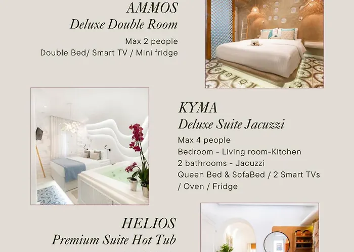 Kyma & Helios Deluxe With Hot Tub At Amazeu Naxos